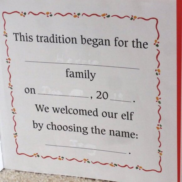 Elf on The Shelf a Christmas Tradition Toy Figure  IN THE BOX + BOOK + DVD - Picture 9 of 15